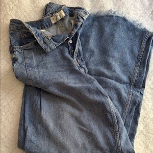 We The Free Light Blue Flare Jeans